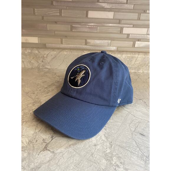 Light Blue Minnesota Timberwolves Strapback NBA Hat - Picture 1 of 7